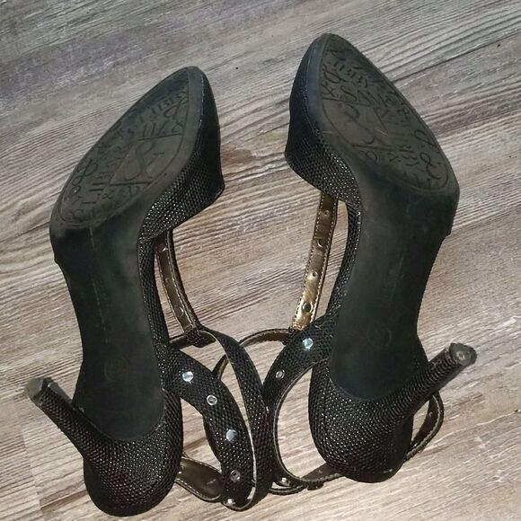 Sam & Libby black heels Sz 9 NWOT - Picture 7 of 7